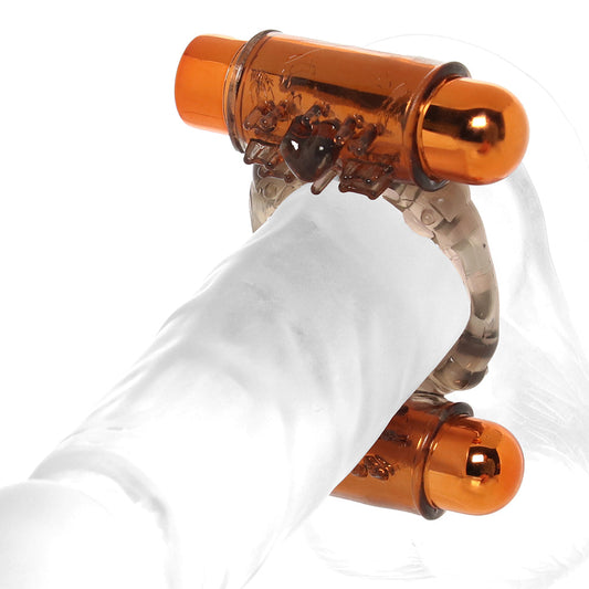 Stay Hard Dual-Vibrating Cock Ring Set
