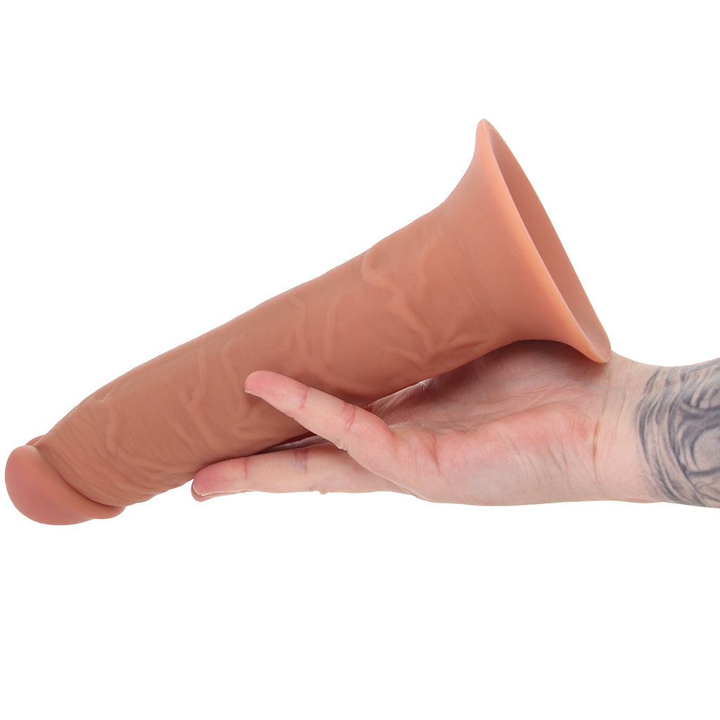 Fantasy X-tensions Elite 9 Inch Hollow Strap-On in Brown