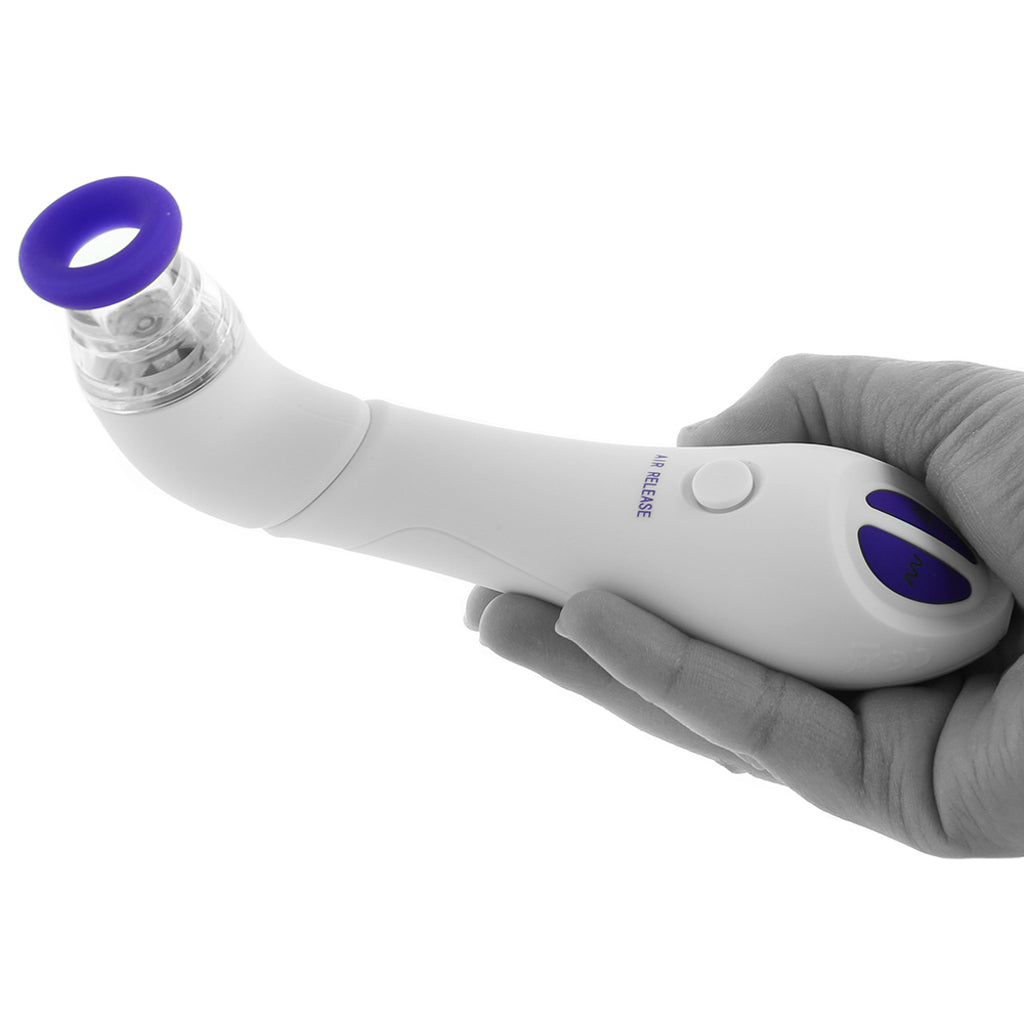 Doc Johnson Bloom Intimate Body Pump in Purple - Vibrators - HoneyHugs Canada (View 4)