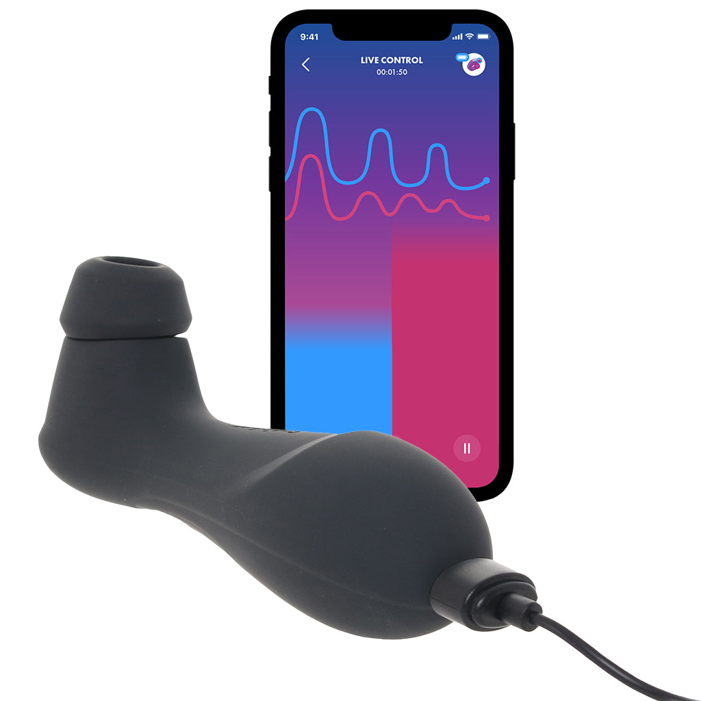 Satisfyer Satisfyer Pro 2 Gen 3 Double Air Pulse App Vibe in Grey - Vibrators - HoneyHugs Canada (View 7)
