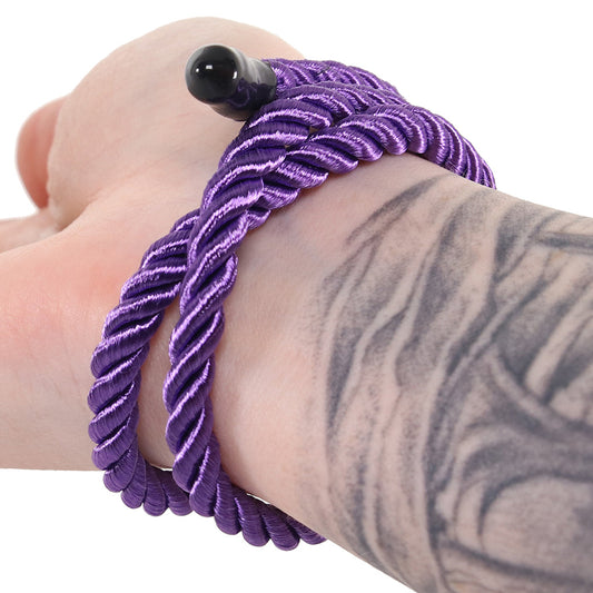 Ouch! Purple Bondage Rope - 10m/32.8' Ultra-Soft & Strong Restraint