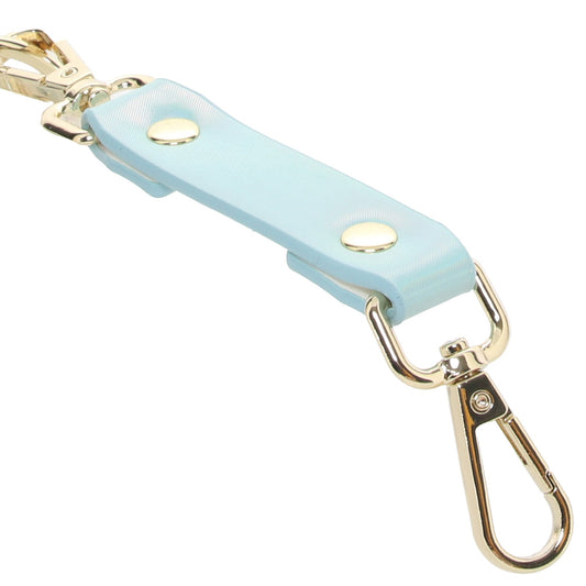 Elevate Your Play: Ouch! Paris Blue Hogtie Connectors – Luxurious Vegan Leather Restraint