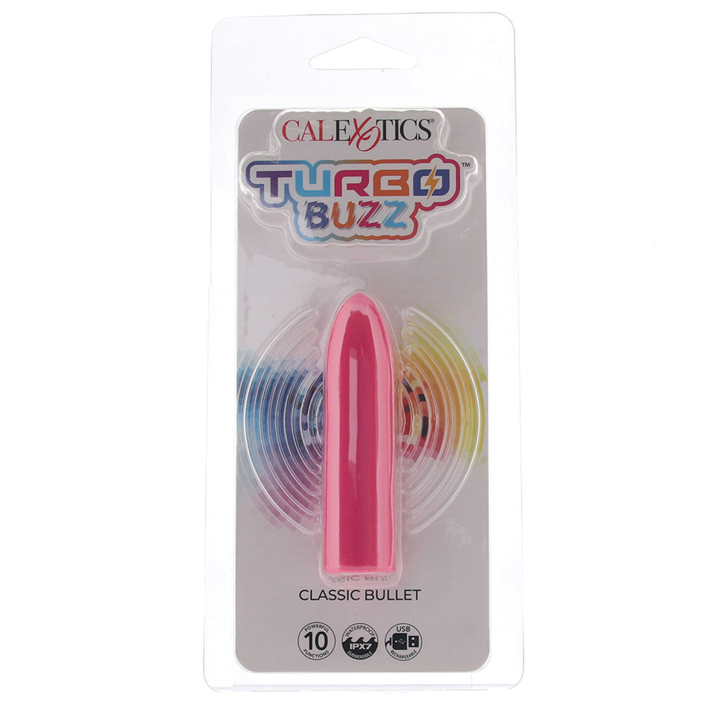 CalExotics Turbo Buzz Classic Bullet Vibe in Pink - Vibrators - HoneyHugs Canada (View 6)