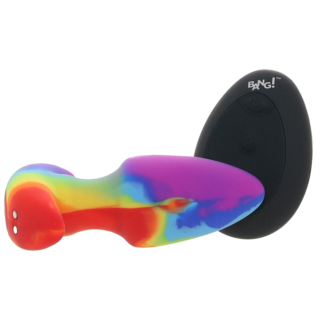 Bang! Thrusting and Vibrating Butt Plug