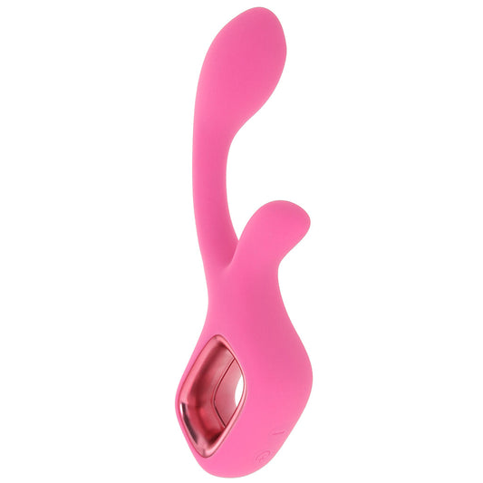 Pretty in Pink Velvet G-Spot Rabbit Vibe