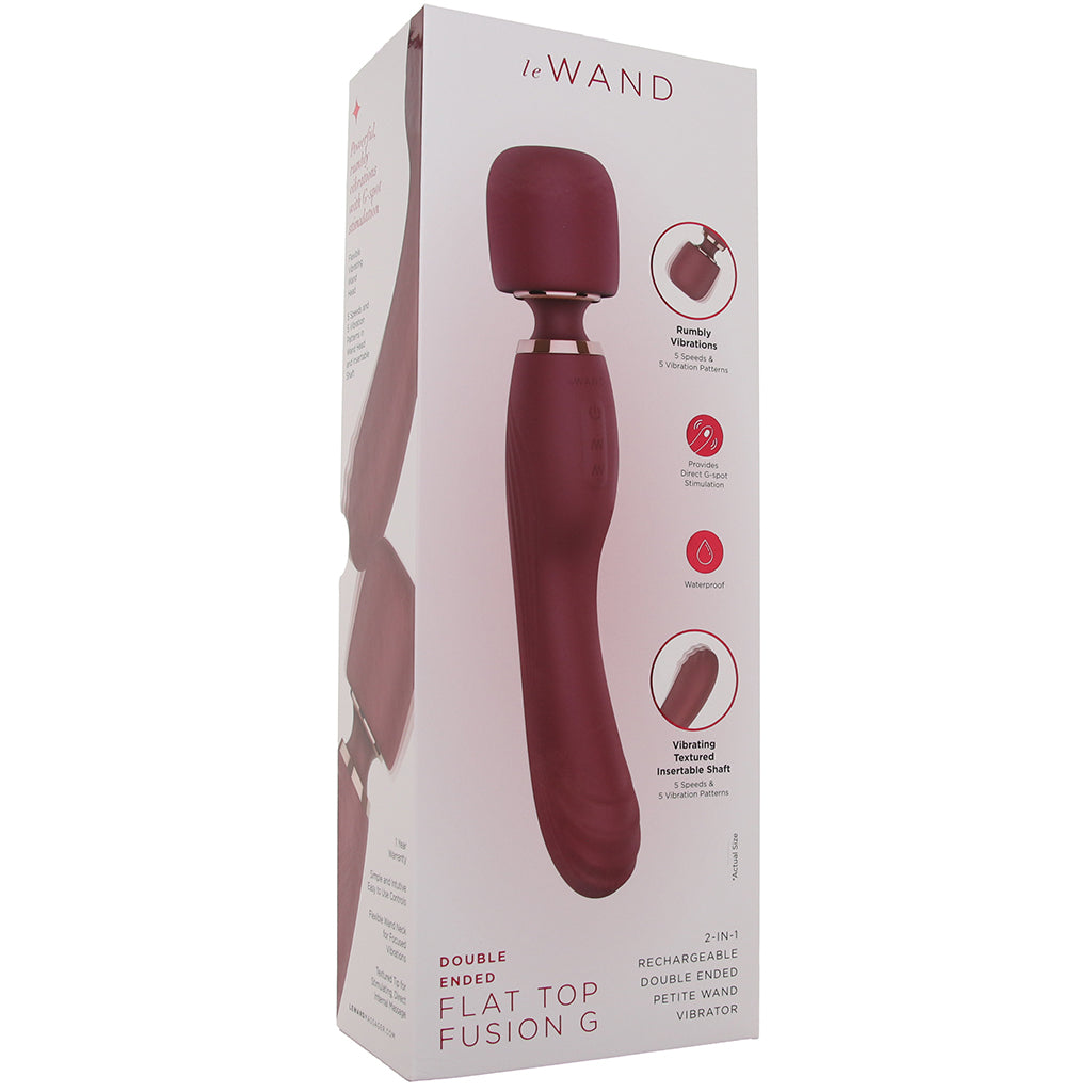Le Wand Le Wand Flat Top Fusion G Double Ended Wand - Magic Wands - HoneyHugs Canada (View 9)