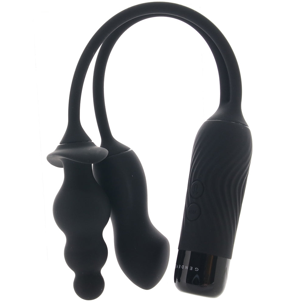Gender X Gender X Double My Pleasure Egg and Plug Vibe - Vibrators - HoneyHugs Canada (View 2)