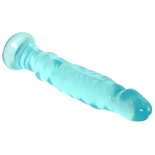 Crystal Jellies Anal Starter Dildo in Teal