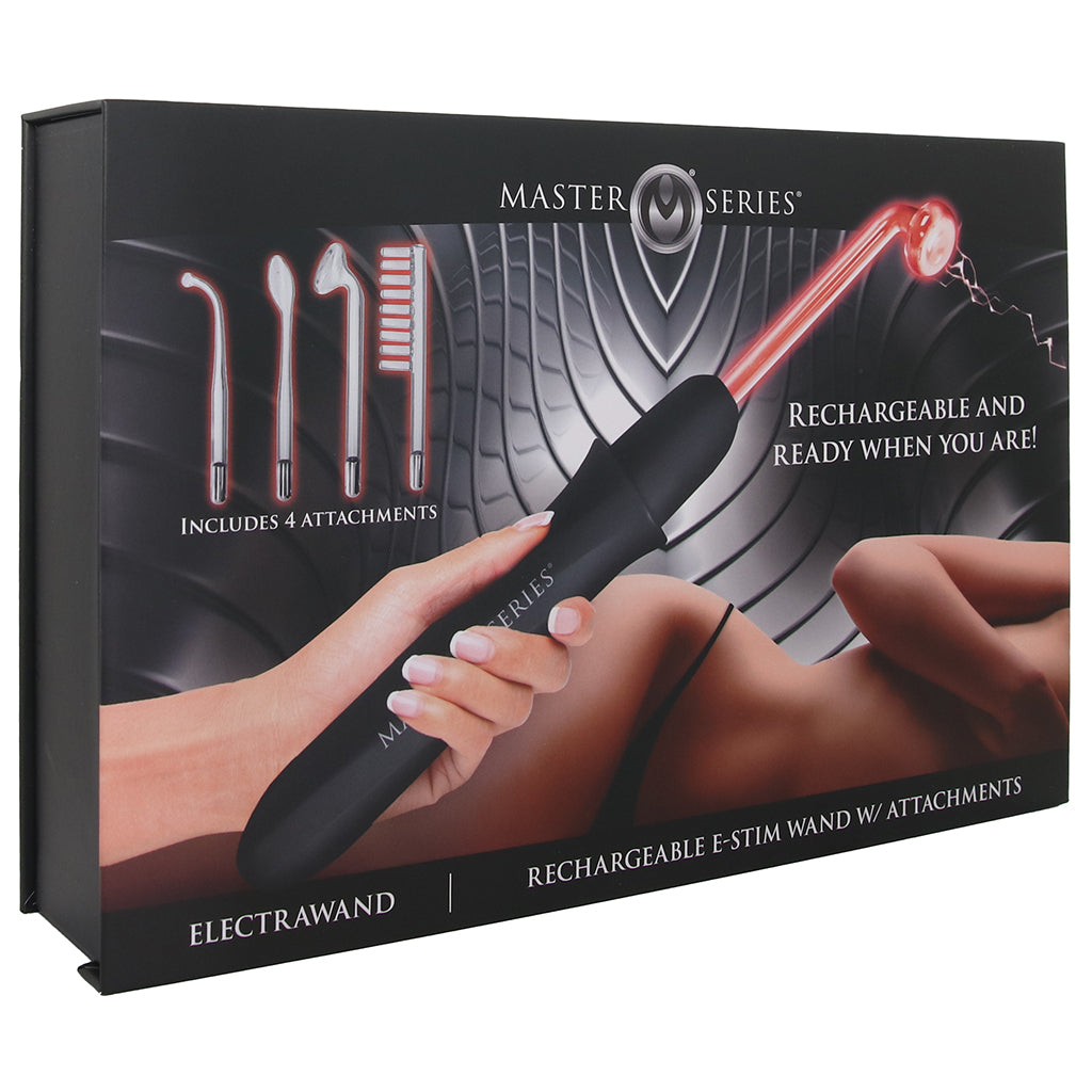 Master Series Electrawand E-Stim Set - Luxurious Electrostimulation for Exquisite Pleasure
