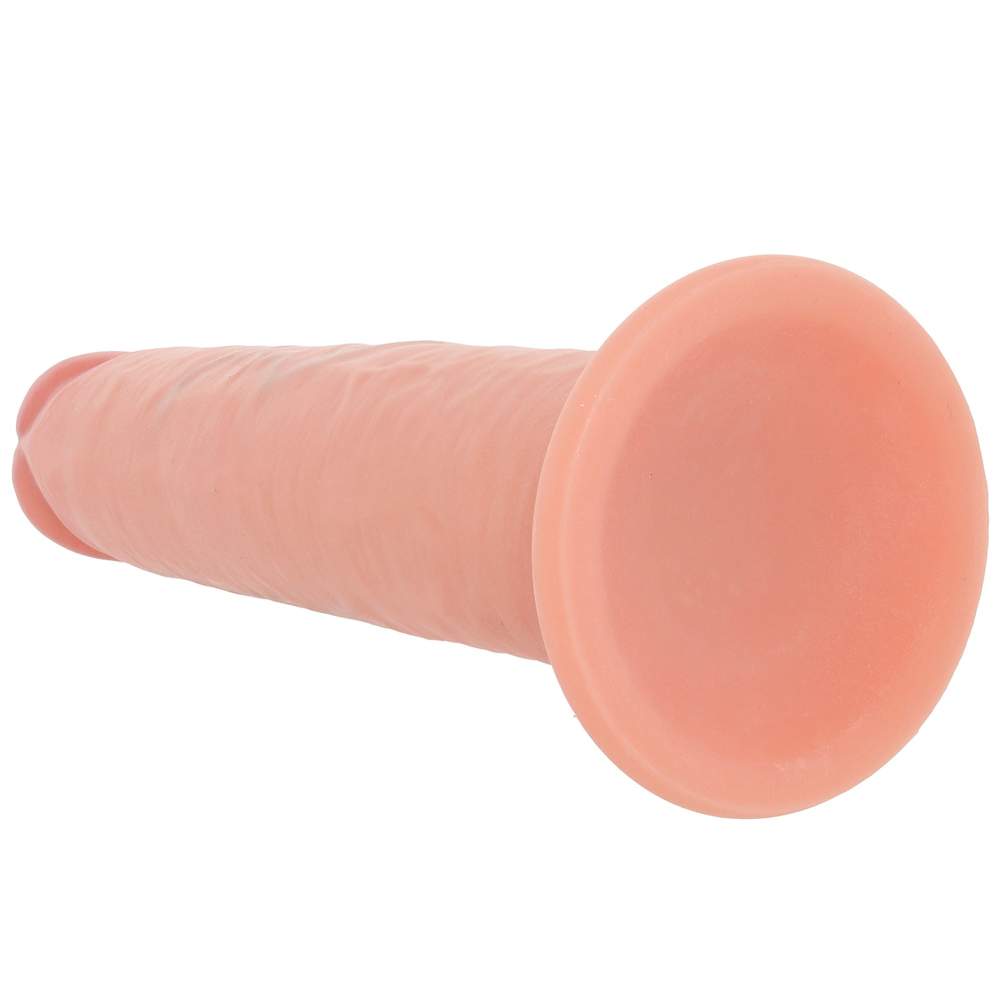 RealRock 7 Inch Dual Density Sliding Skin Dildo in Light