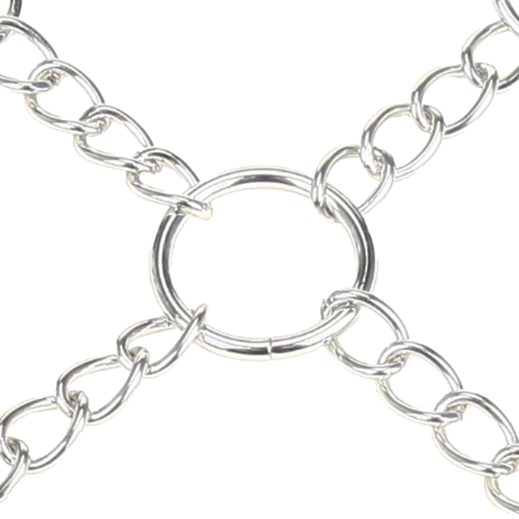 Lux Fetish Deluxe Chain Hogtie: Premium Versatile Restraint System