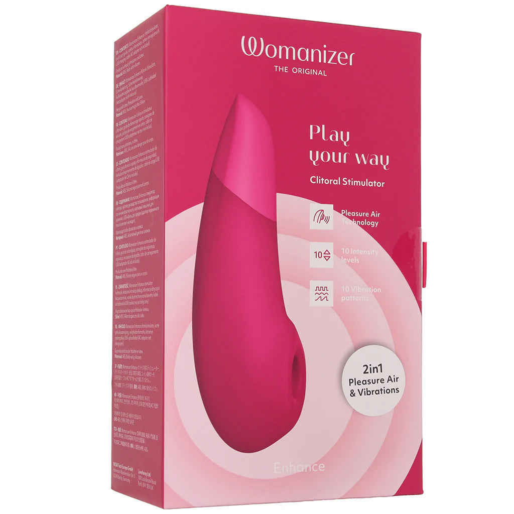 Womanizer Womanizer Enhance Pleasure Air Vibe in Pink - Vibrators - HoneyHugs Canada (View 9)
