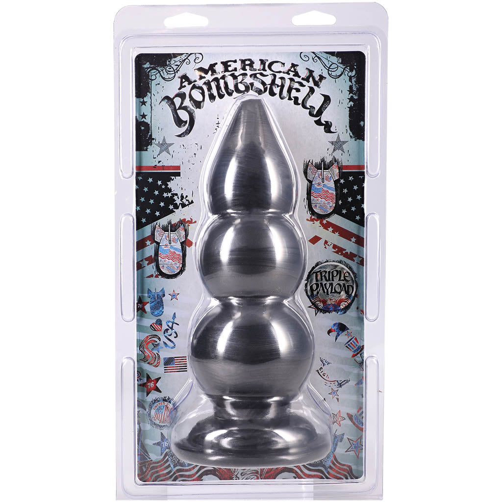 American Bombshell Triple Payload Butt Plug