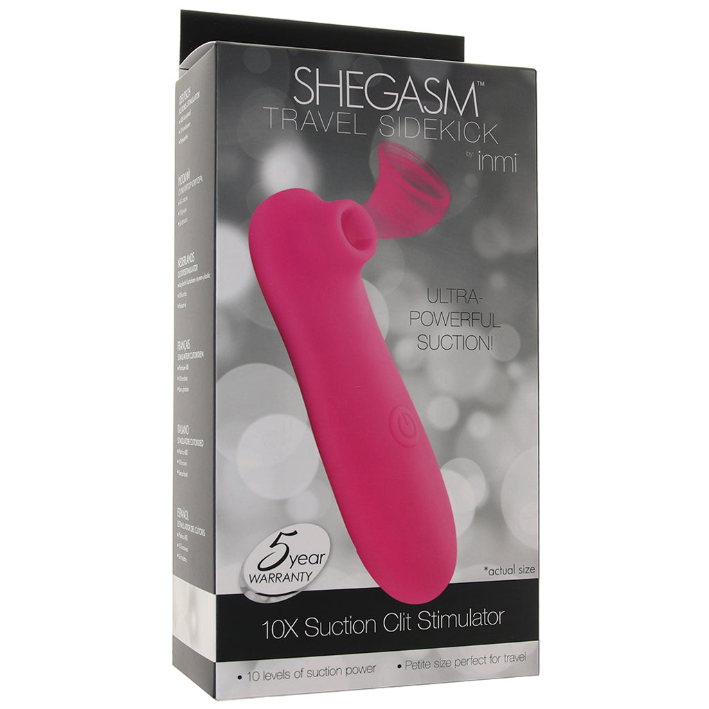 inmi Shegasm Travel Sidekick 10X Suction Clit Stimulator - Vibrators - HoneyHugs Canada (View 6)