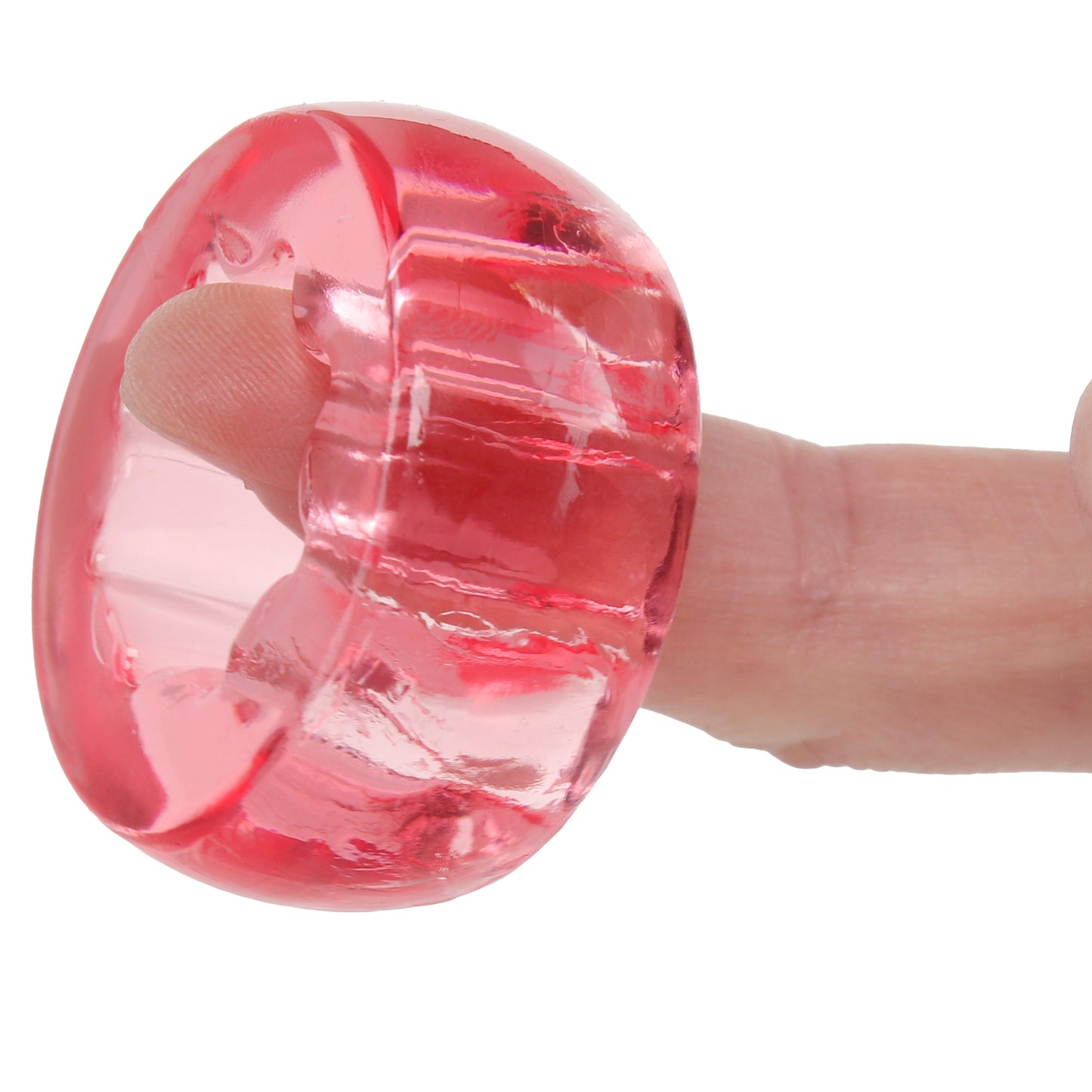 Crystal Jellies Performance Cock Ring Set in Pink