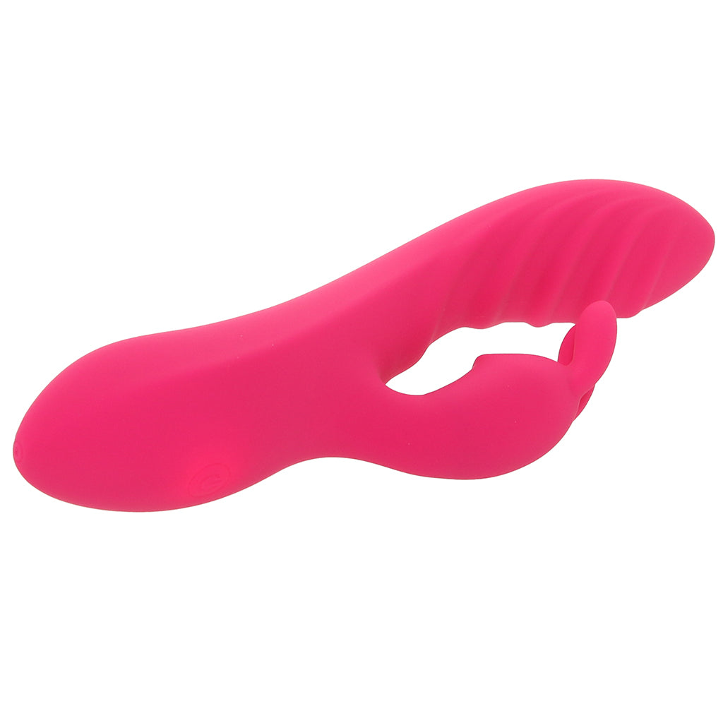 Blush Sexy Things Wild Lust Ribbed Rabbit Vibe - Vibrators - HoneyHugs Canada (View 5)