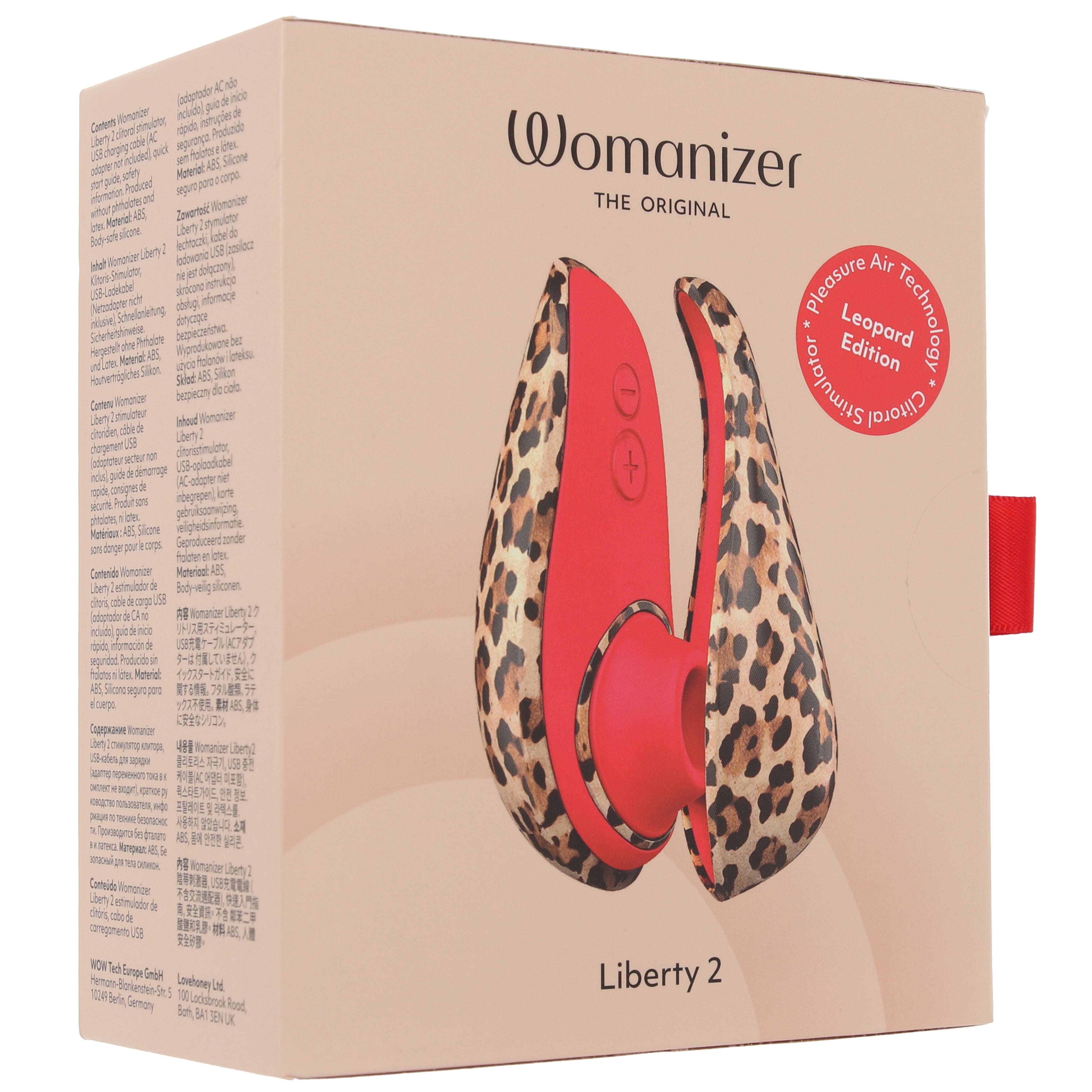 Womanizer Liberty 2 Leopard Edition Clitoral Stimulator