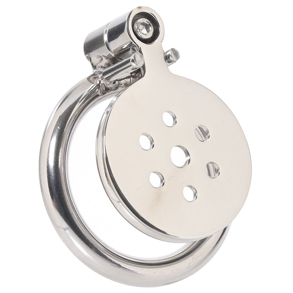 Lockmaster Flat Inverted Chastity Cage | Premium Stainless Steel for Absolute Control