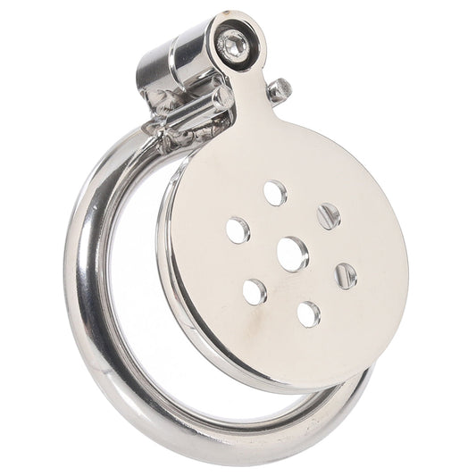 Lockmaster Flat Inverted Chastity Cage | Premium Stainless Steel for Absolute Control