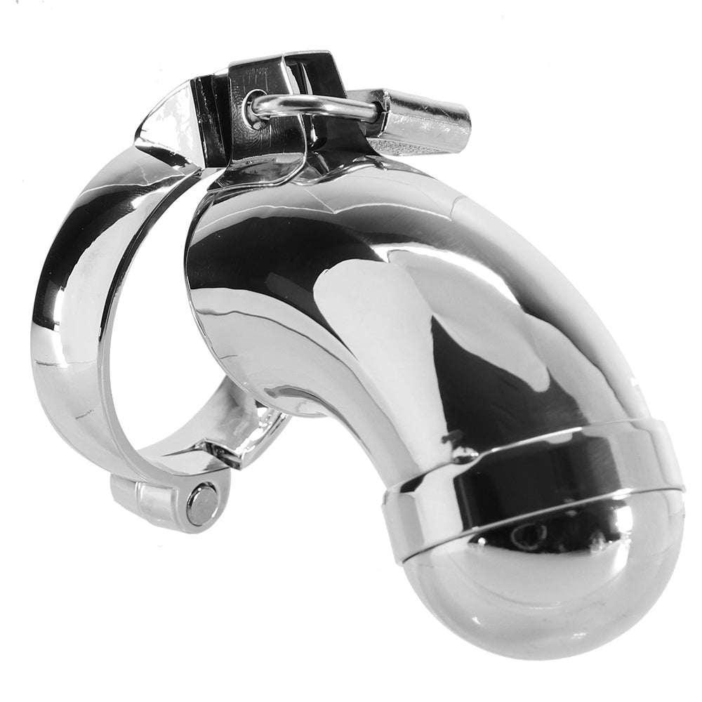 Blueline Men Total Submission Cock Cage | Luxury Stainless Steel Chastity for Unrivaled Control