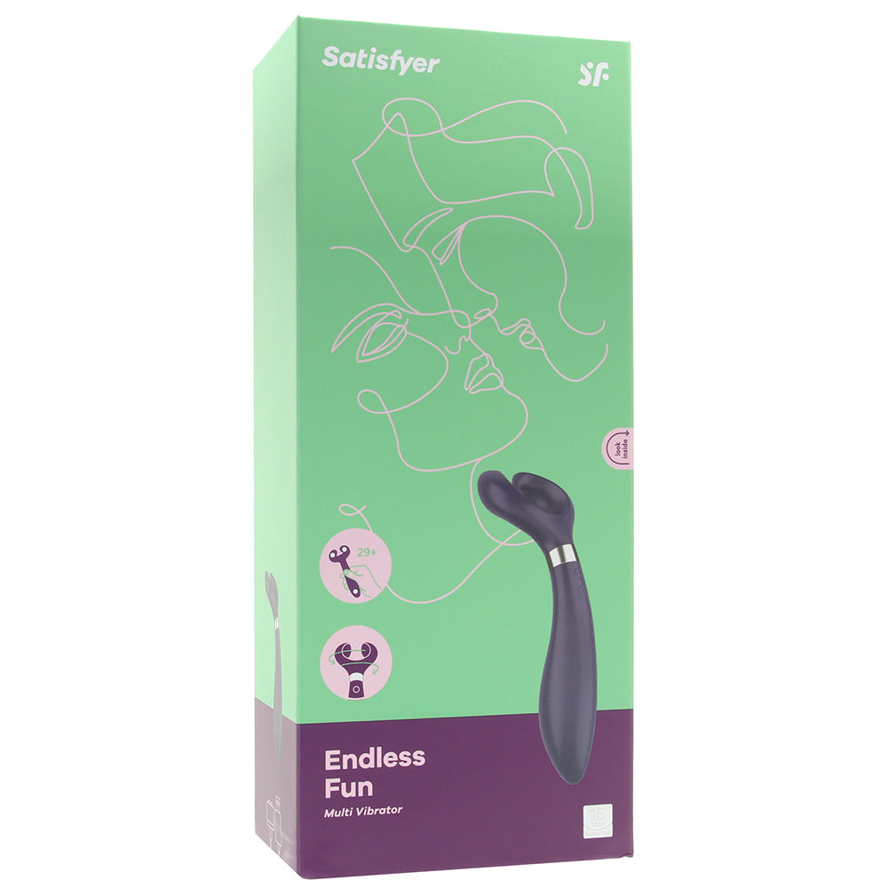 Satisfyer Satisfyer Endless Fun Multi Vibrator in Blue - Vibrators - HoneyHugs Canada (View 9)