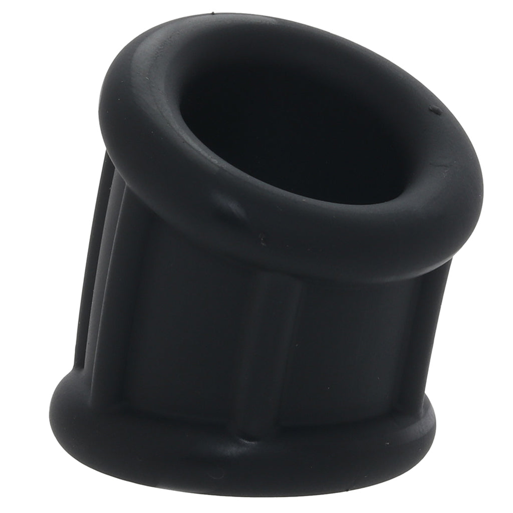 Renegade Suave Black Silicone Ball Stretcher for Elite Pleasure & Performance