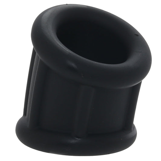 Renegade Suave Black Silicone Ball Stretcher for Elite Pleasure & Performance