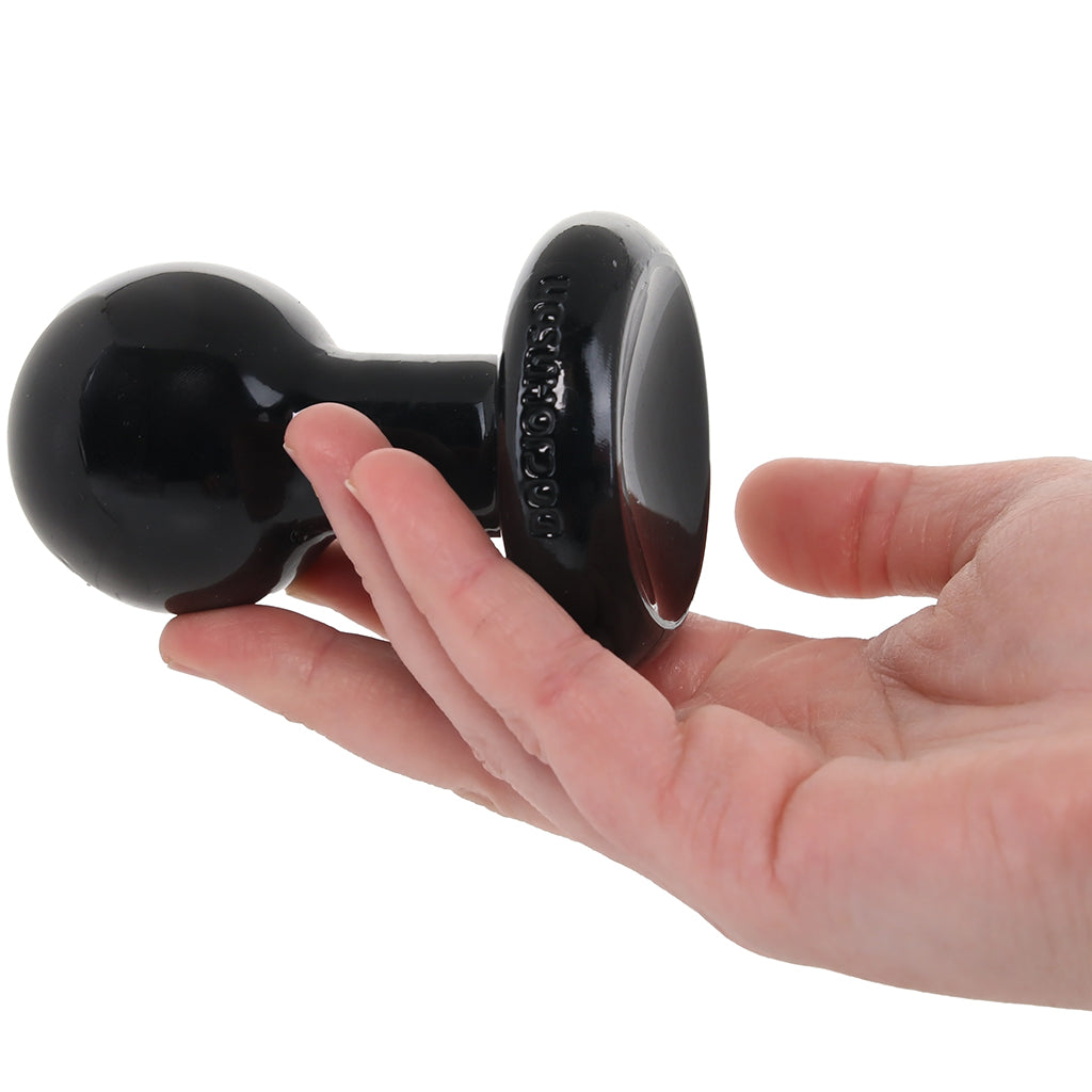 The Classic Small Round Butt Plug in Black