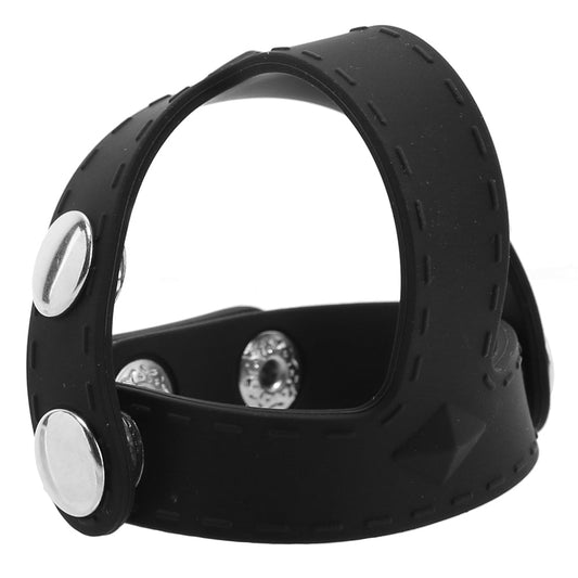 Blue Line T-Style Silicone Cock Ring: Maximize Firmness, Enhance Stamina & Intensify Orgasms