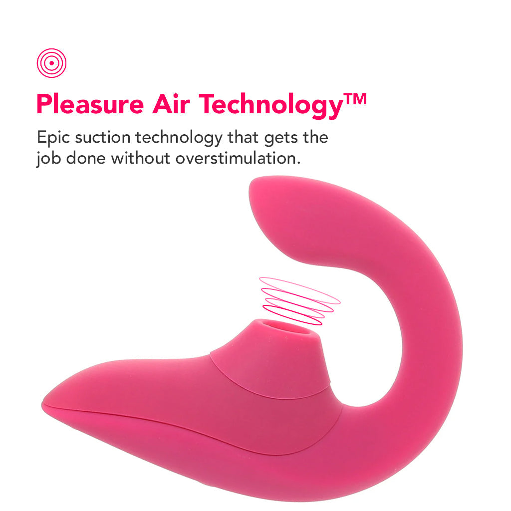 Womanizer Womanizer Blend Dual Stimulator in Pink - Vibrators - HoneyHugs Canada (View 3)