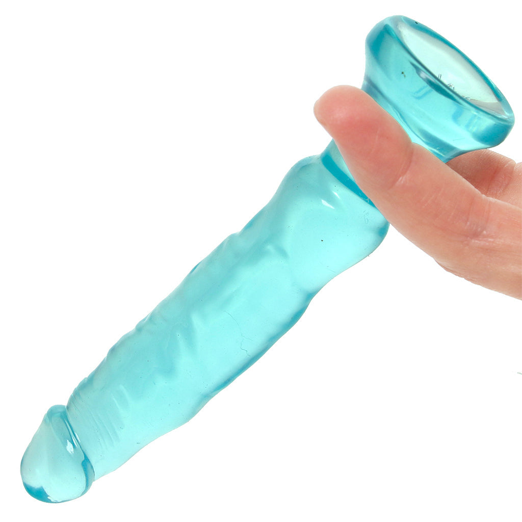 Crystal Jellies Anal Starter Dildo in Teal