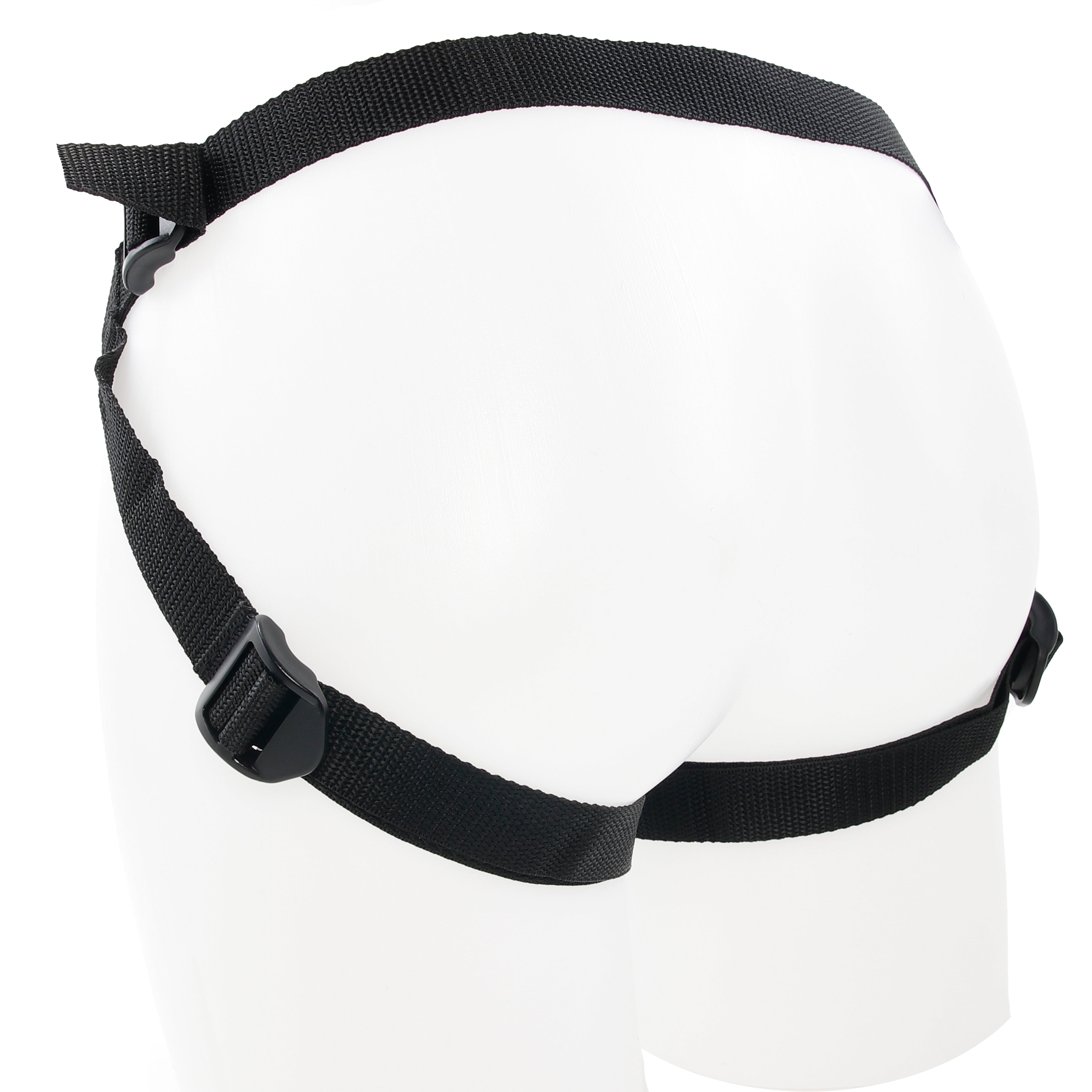 b-Vibe Vibrating Curved Strap-On Set