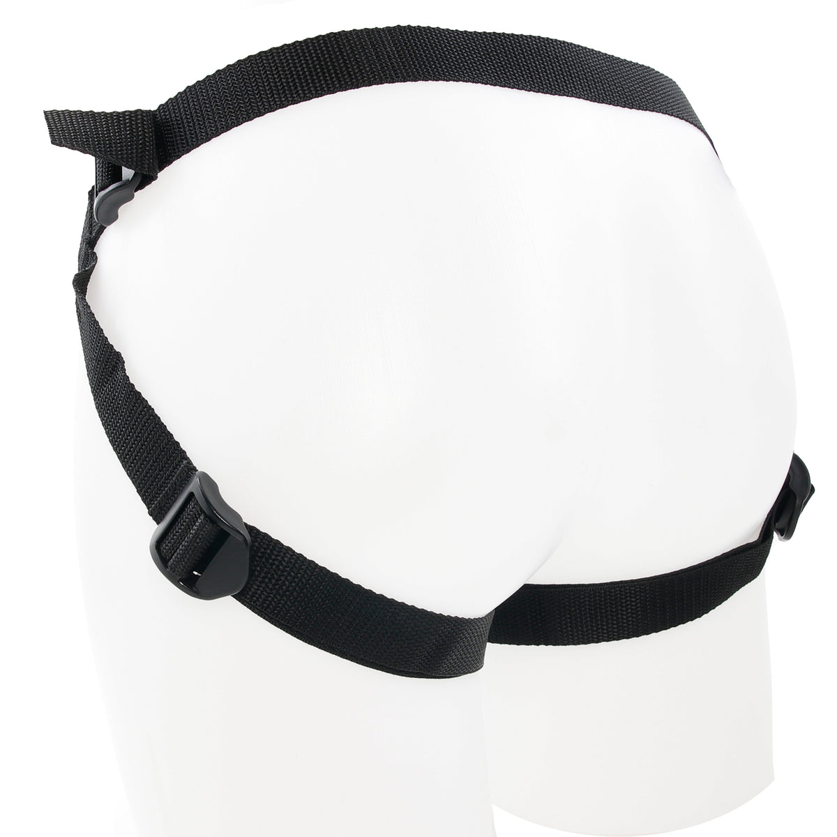 b-Vibe Vibrating Curved Strap-On Set