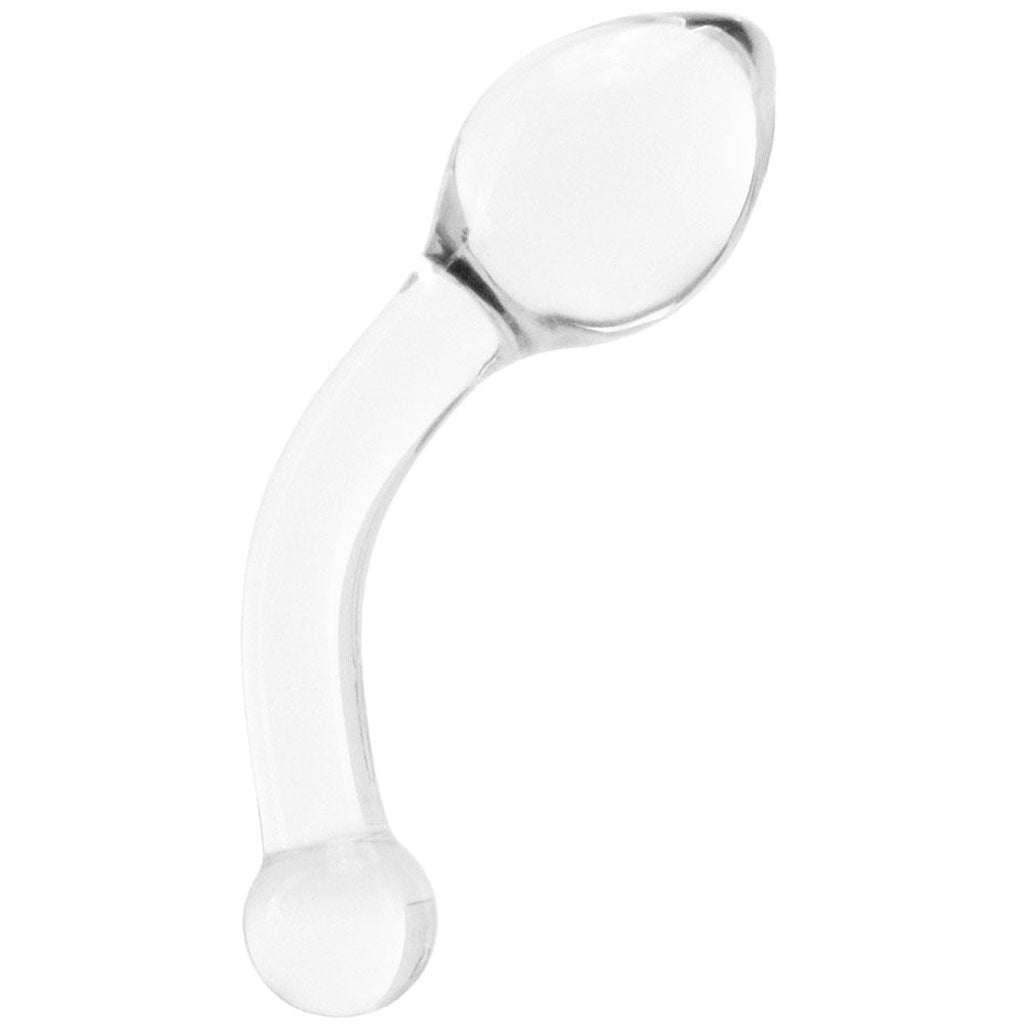 gläs Pure Indulgence Anal Slider Glass Dildo