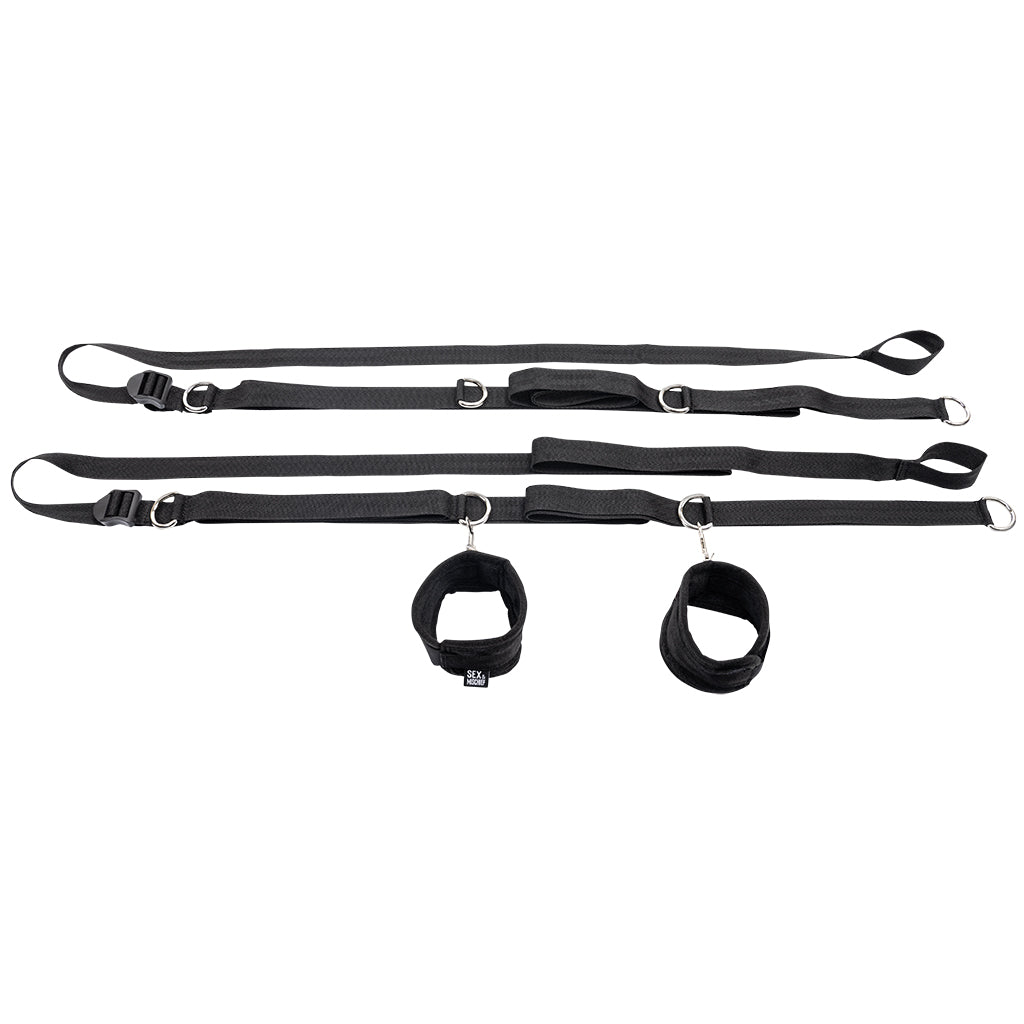 Anywhere You Dare: Luxurious Discreet Bondage Restraint System - Flexible & Portable Pleasure