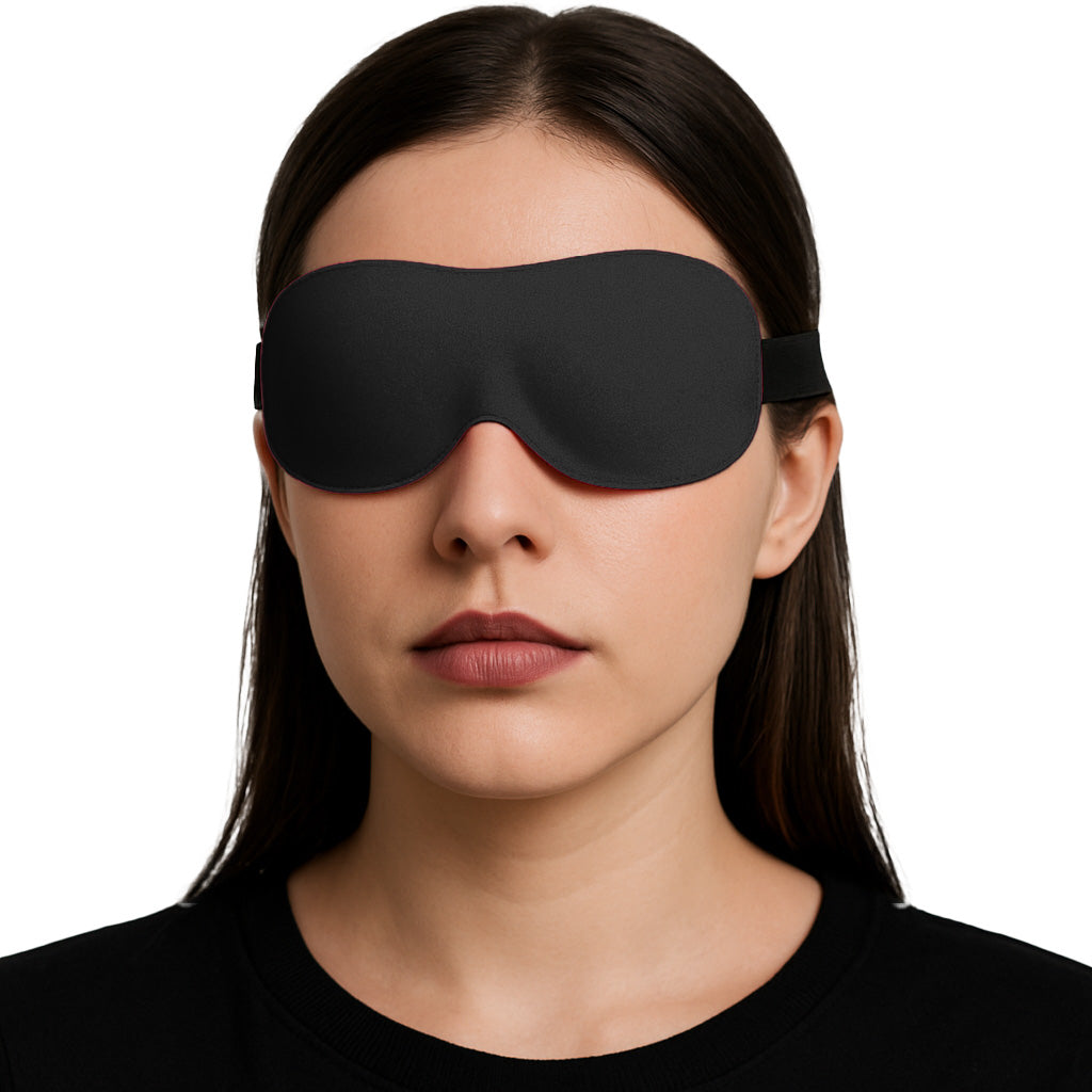 Ouch! 3D Black Blindfold: Embrace Sensory Surrender & Heightened Sensation