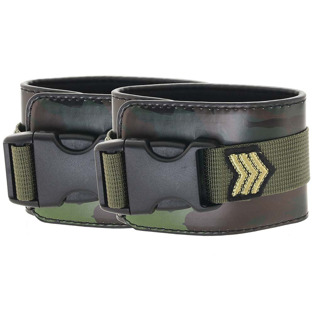 Ouch! Army Themed Wrist Cuffs