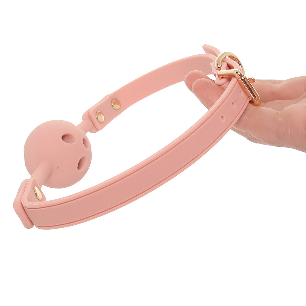 Temptasia Ardor Silicone Ball Gag in Pink