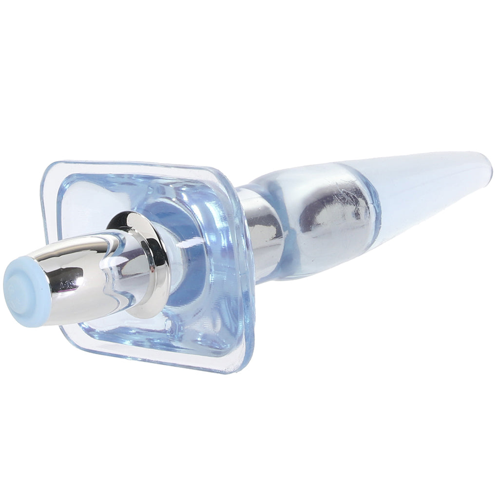 High Intensity Vibro Tease Anal Probe in Ice Blue