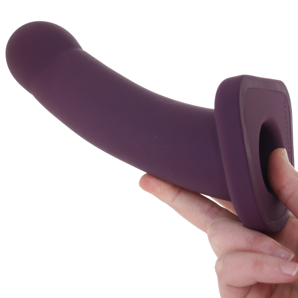 Sportsheets Banx 8 Inch Hollow Silicone Dildo in Plum - Vibrators - HoneyHugs Canada (View 4)