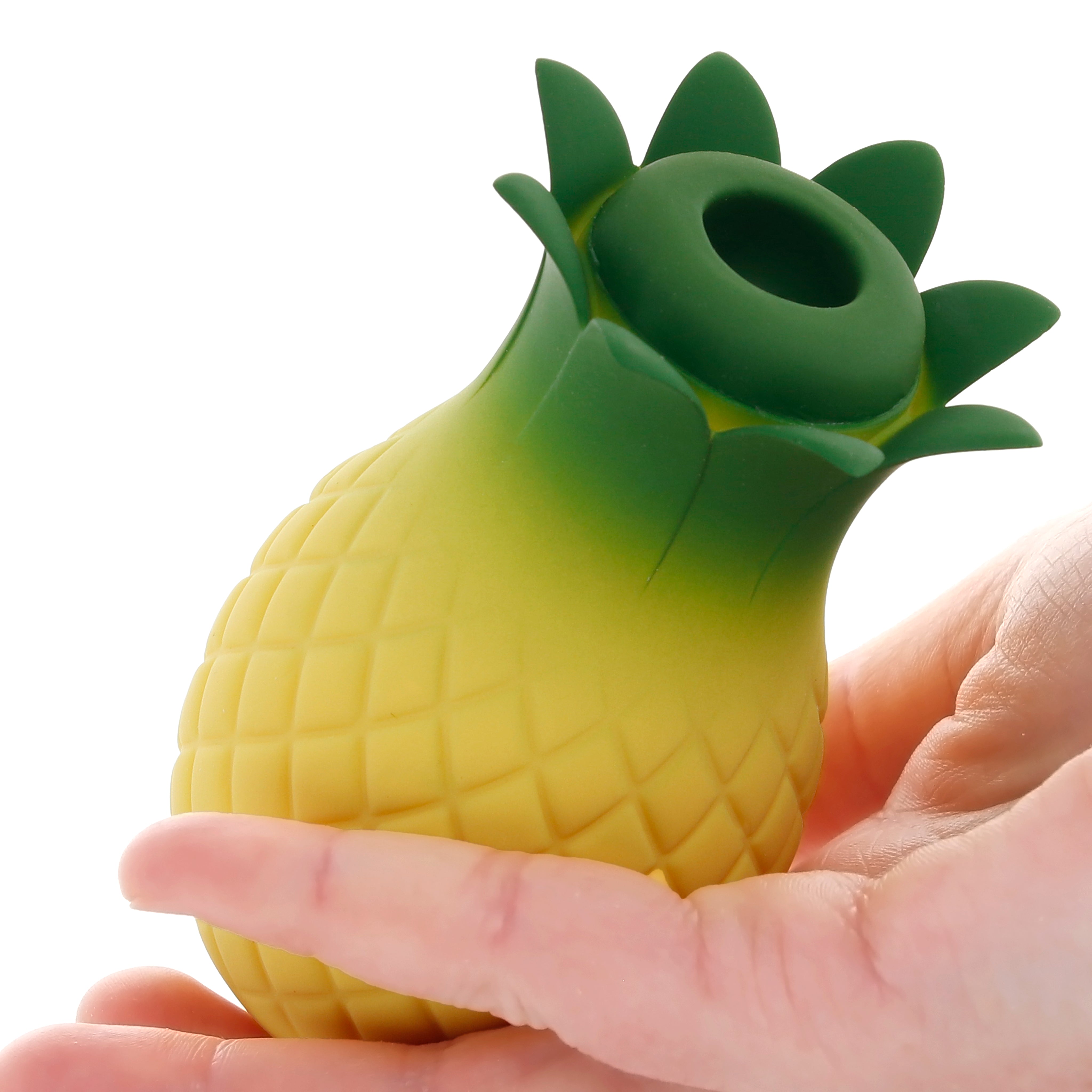 Aloha Dual Stimulator Pineapple Suction Vibe