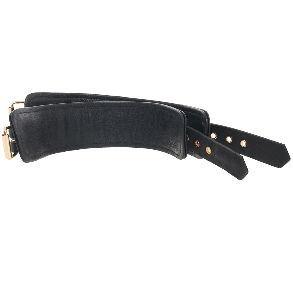 Leather Ankle Cuffs