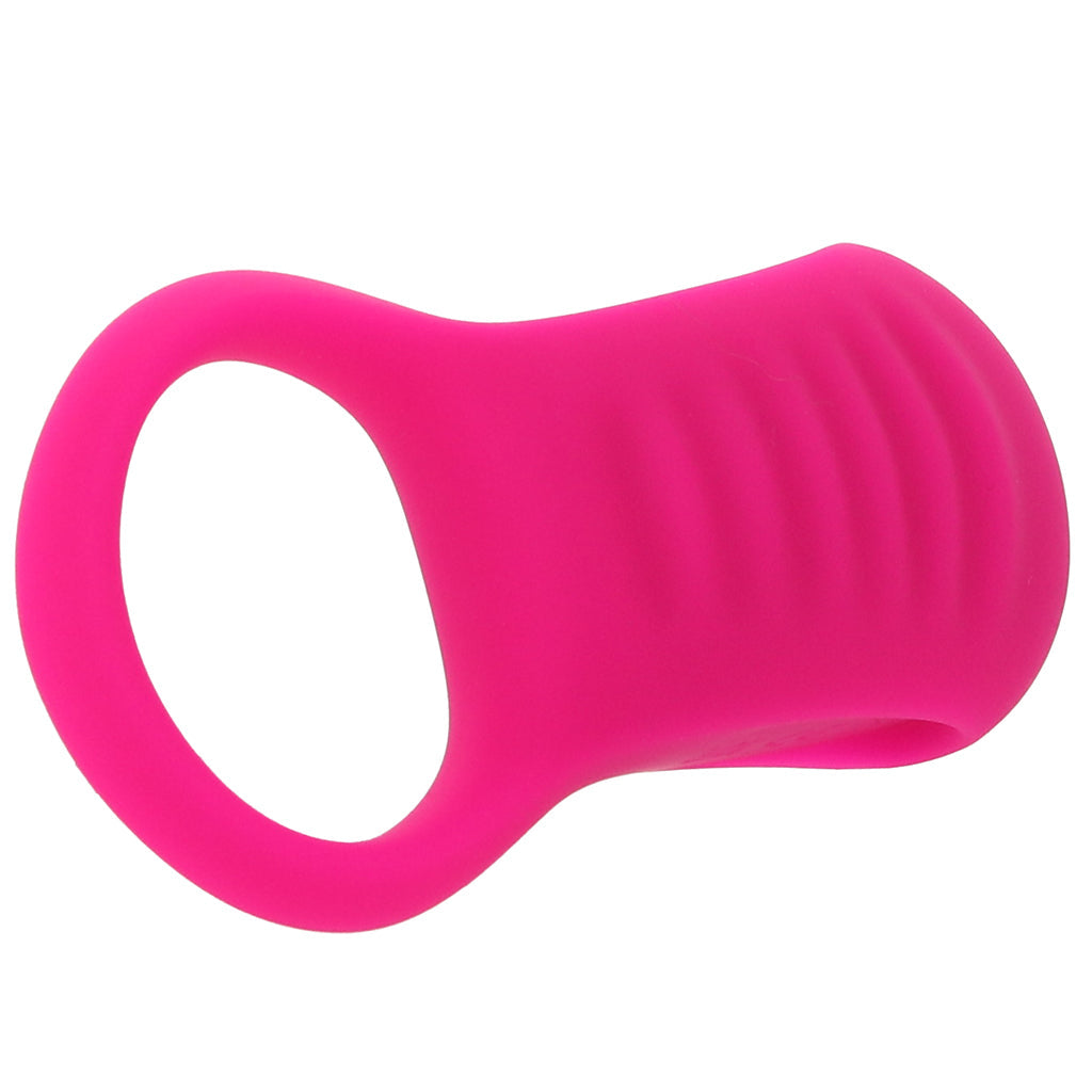 CalExotics Basic Essentials Ridge Rider Vibrating Cock Ring - Vibrators - HoneyHugs Canada (View 6)