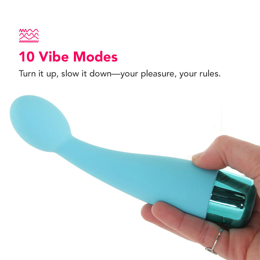 Eden Silicone Tulip Vibe in Teal