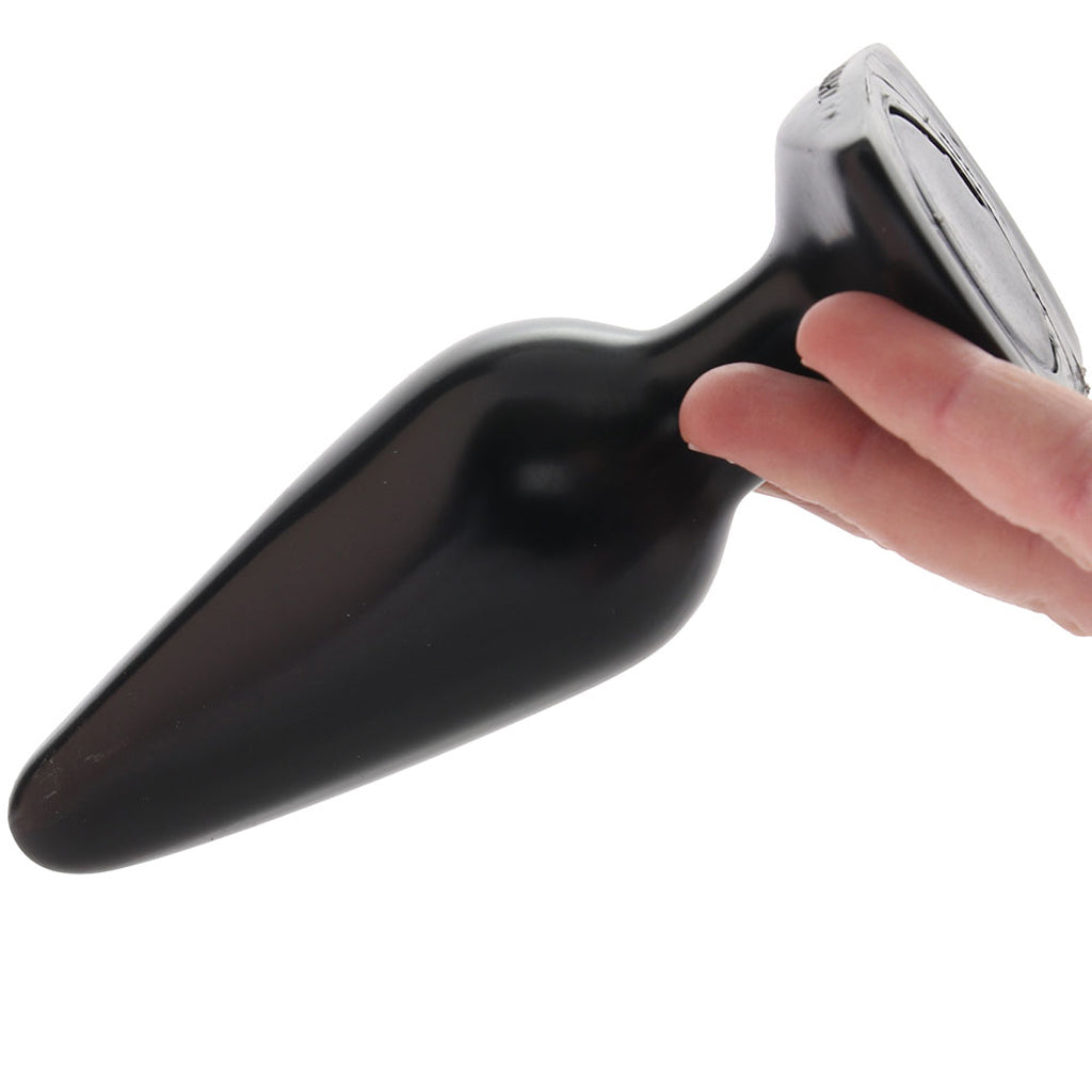 Doc Johnson's Signature Medium Black Butt Plug - Deep, Satisfying Pleasure