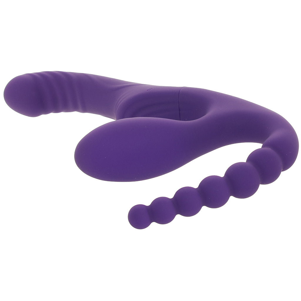 Playboy Playboy Hug It Out Strapless Strap-on Vibe - Vibrators - HoneyHugs Canada (View 8)