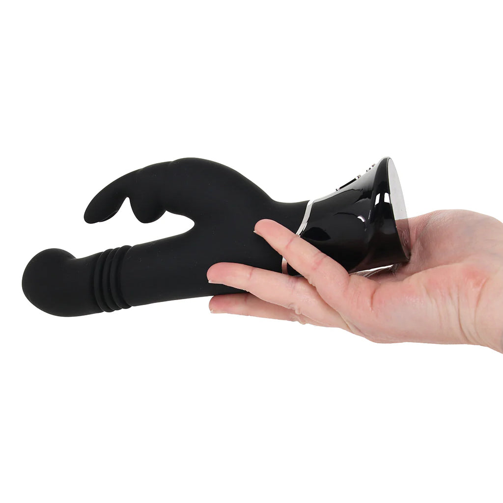 Greedy Girl Thrusting G-Spot Rabbit Vibrator