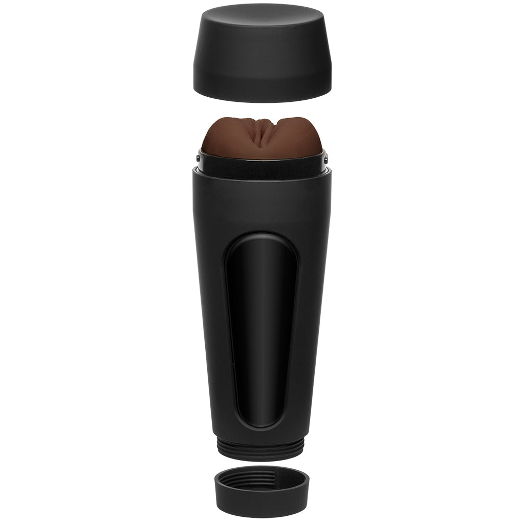 Main Squeeze Original ULTRASKYN Pussy Stroker in Chocolate