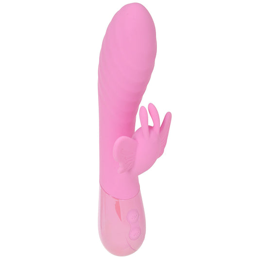 CalExotics Aura Dual Flutter Rabbit Vibe - Vibrators - HoneyHugs Canada