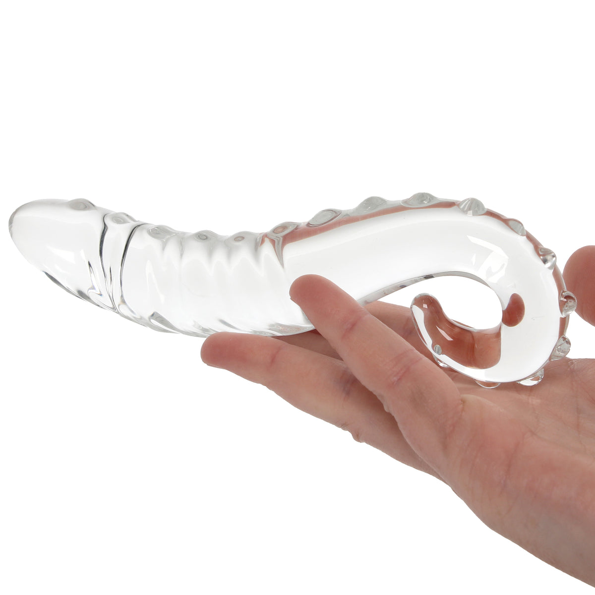 Clarity Hera's Tempest Tentacle Glass Dildo